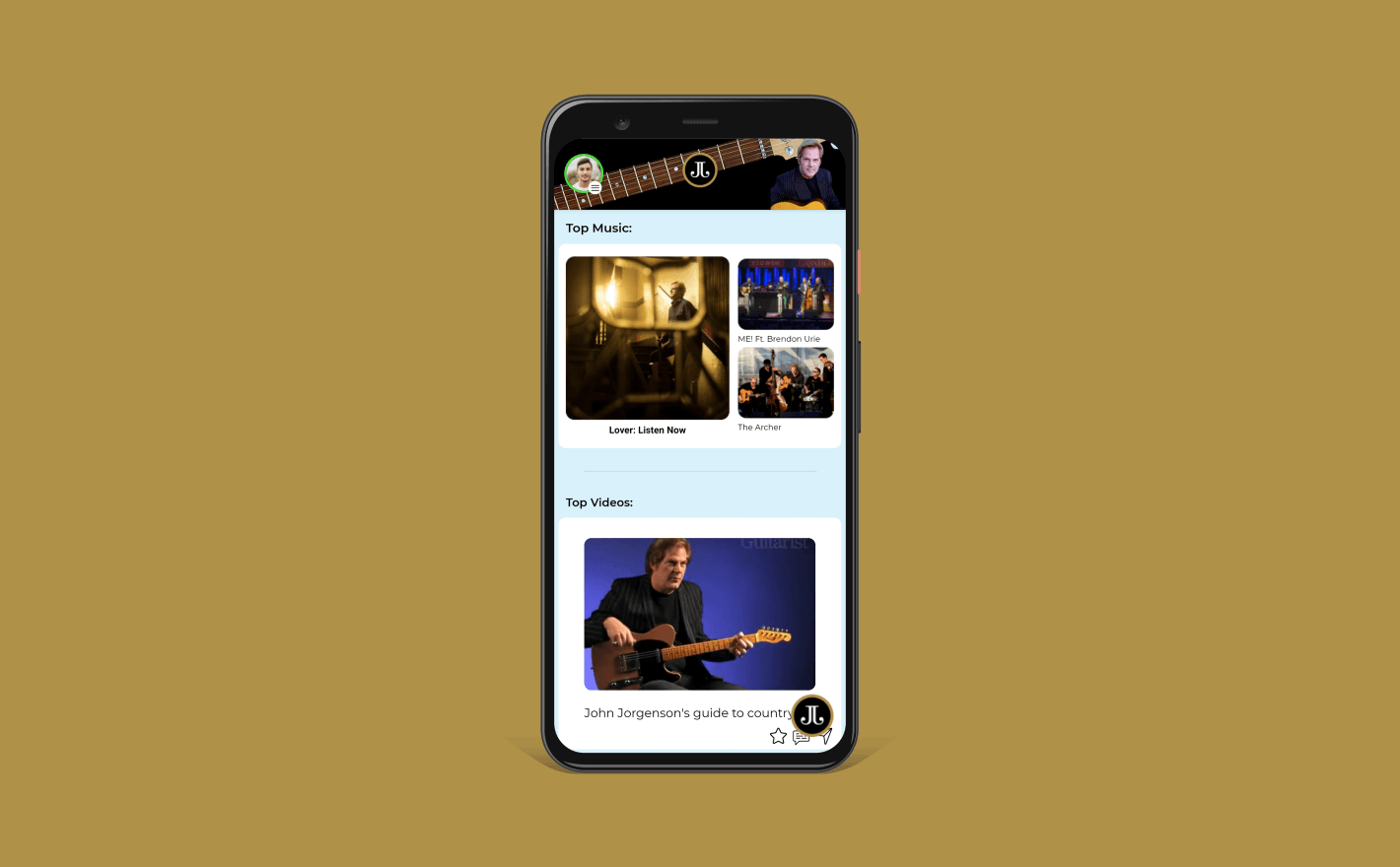 Artist and Fan Music App_A