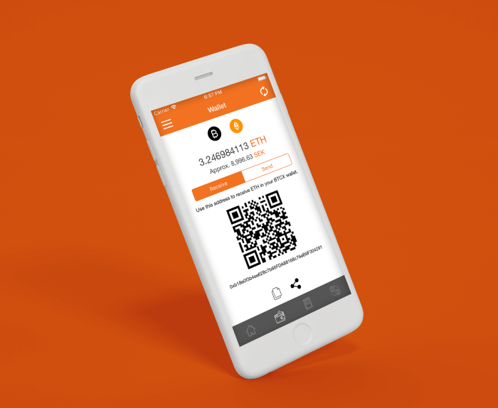 Cryptocurrency Wallet App