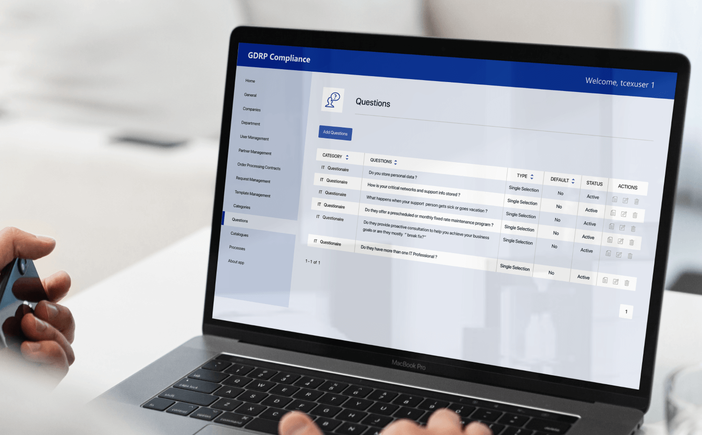 GDPR Data Protection Compliance Company