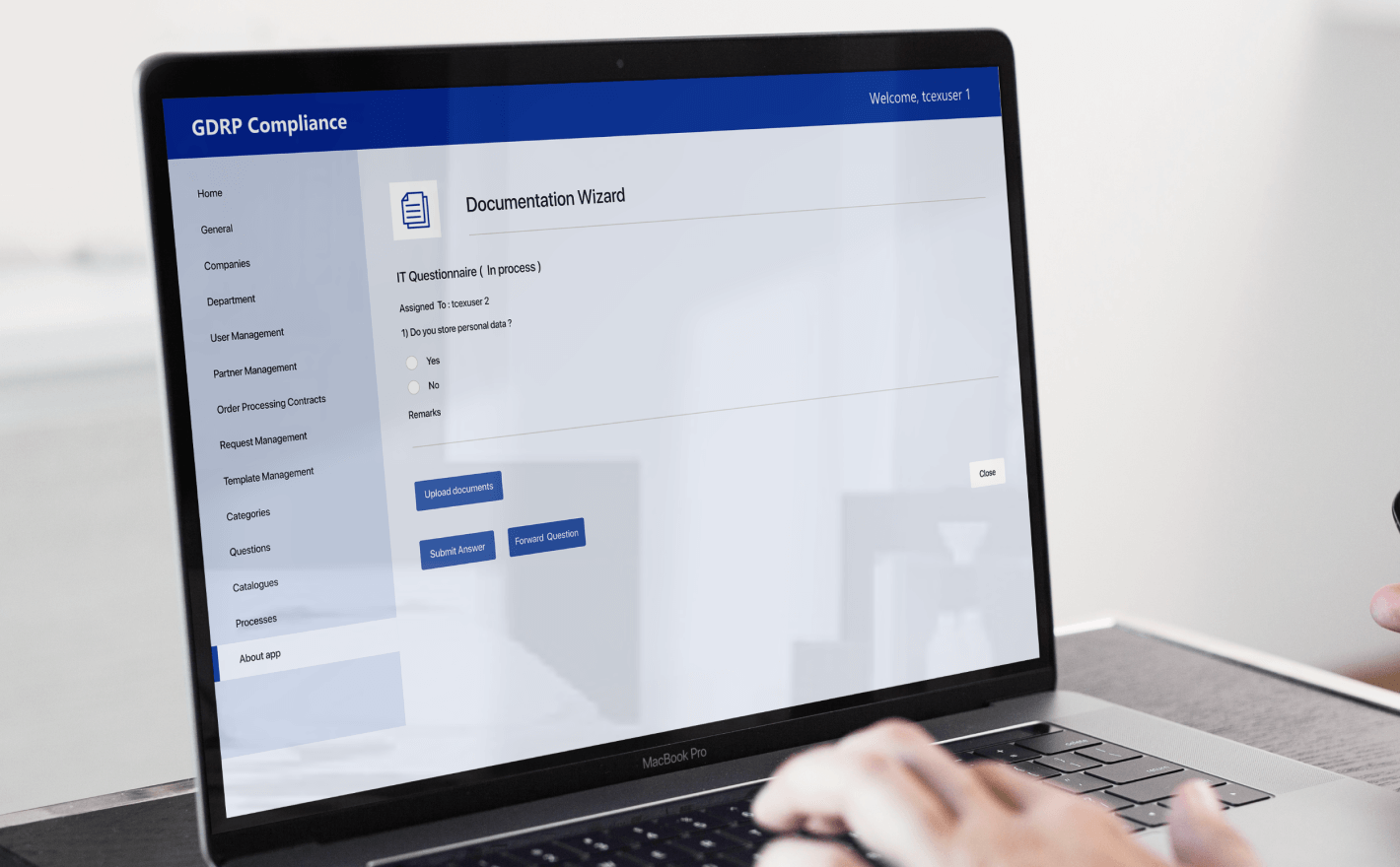 GDPR Data Protection Compliance Development