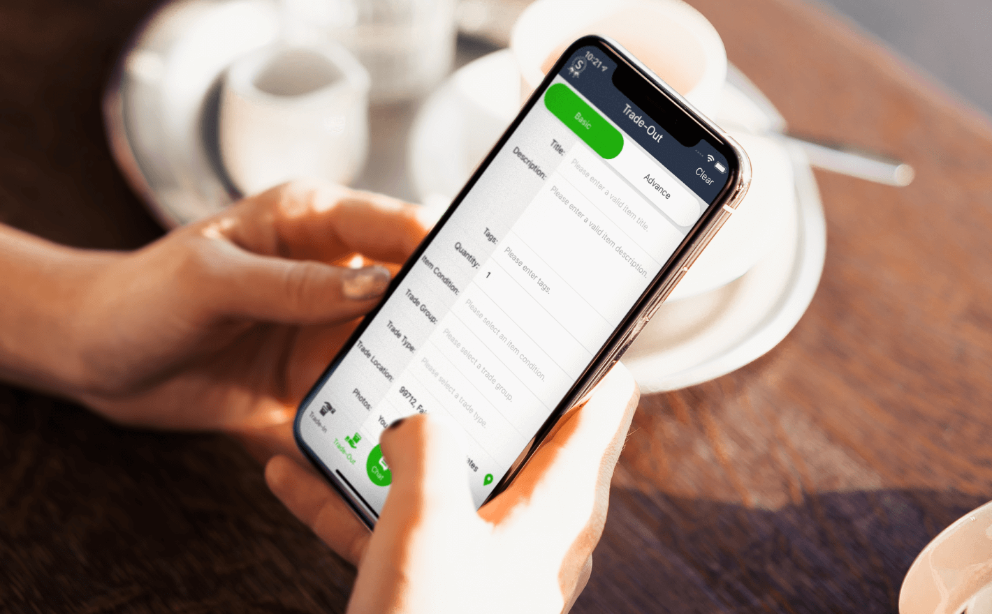 Item Trading Market place App_B