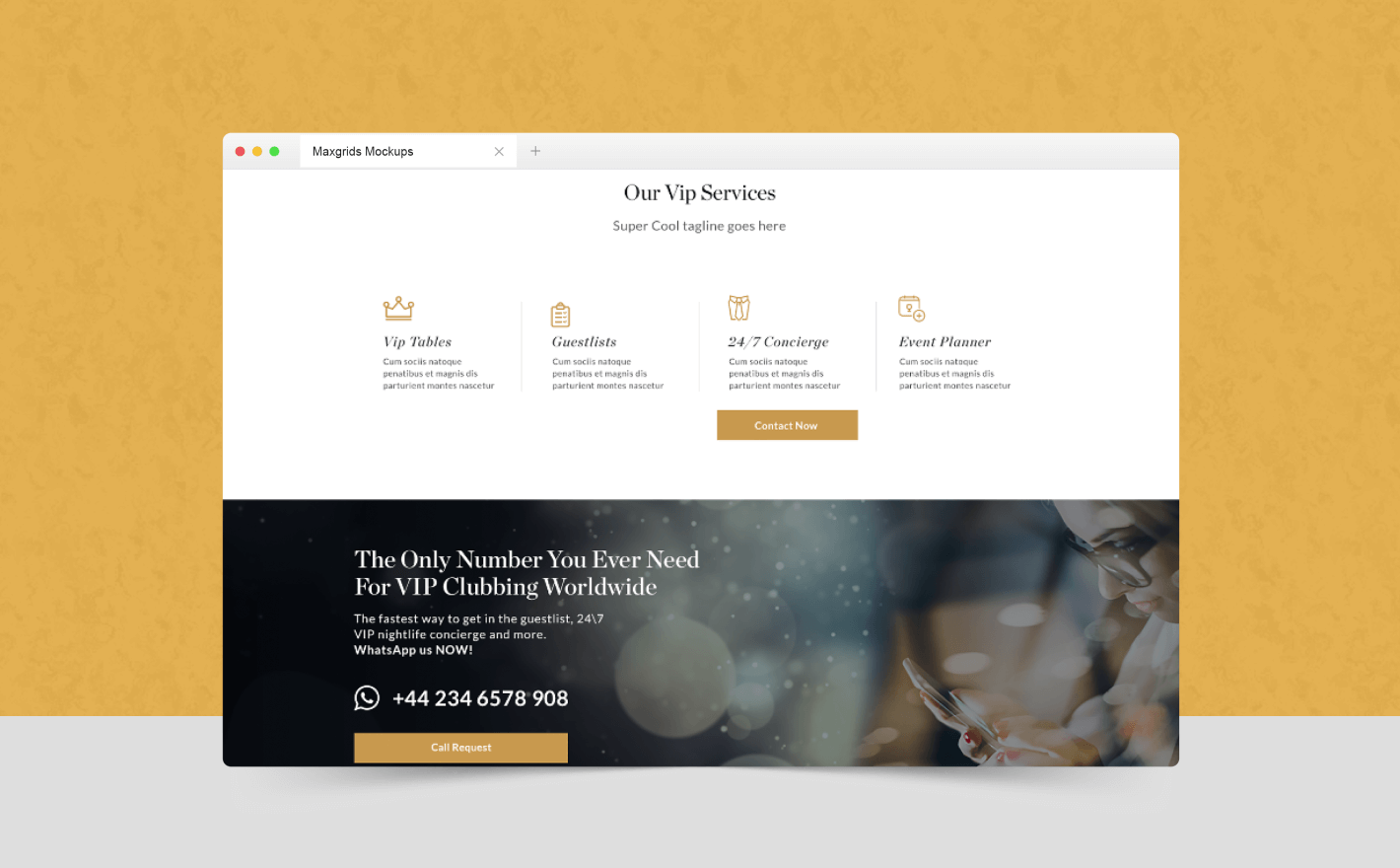 Nightclub Booking Website_B