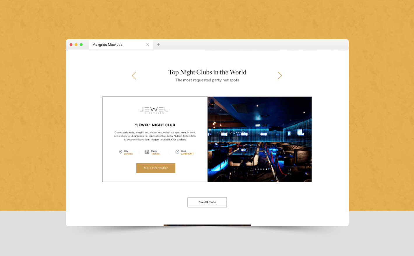 Nightclub Booking Website_C