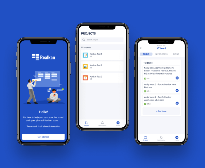 Smart Kanban Board Mobile App