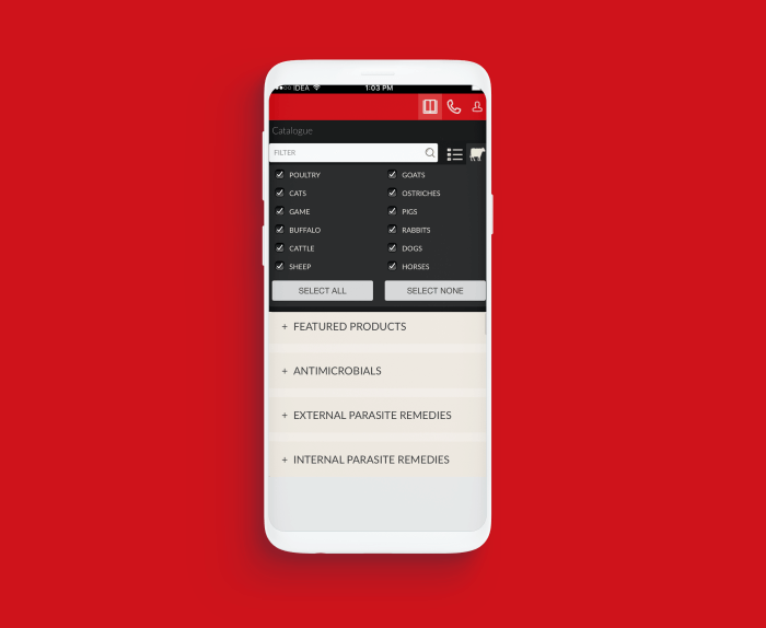 Vaccination Catalogue App