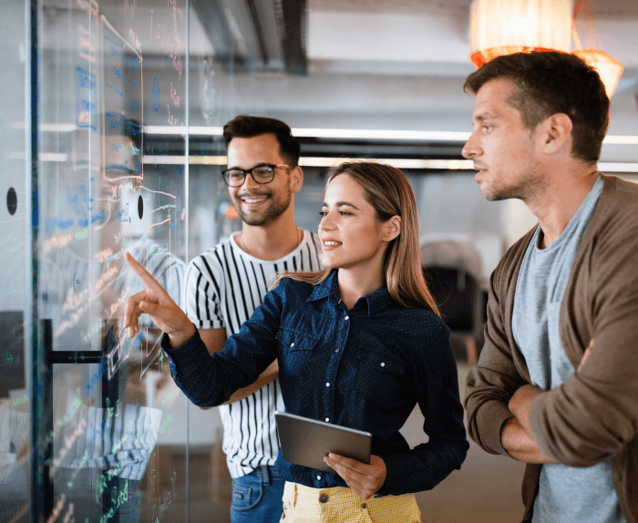 Modern workplace setup