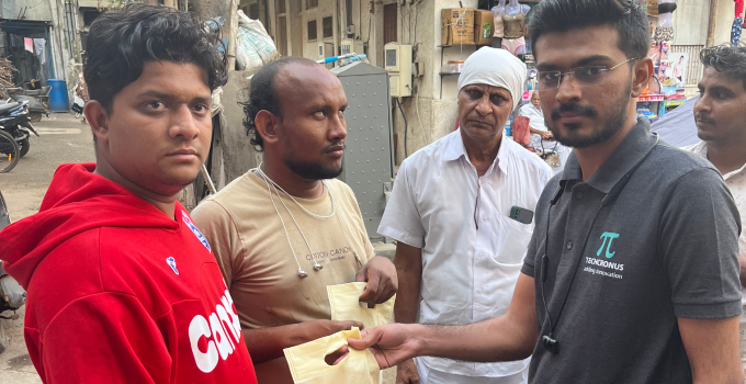 Donation At Blind Association 2022