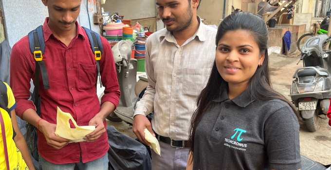 Donation At Blind Association 2022